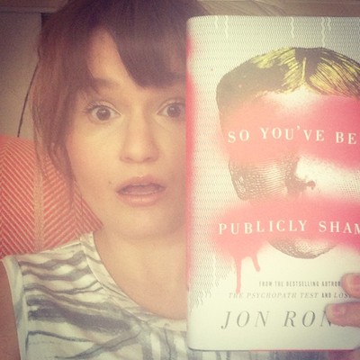 so you've been publicly shamed